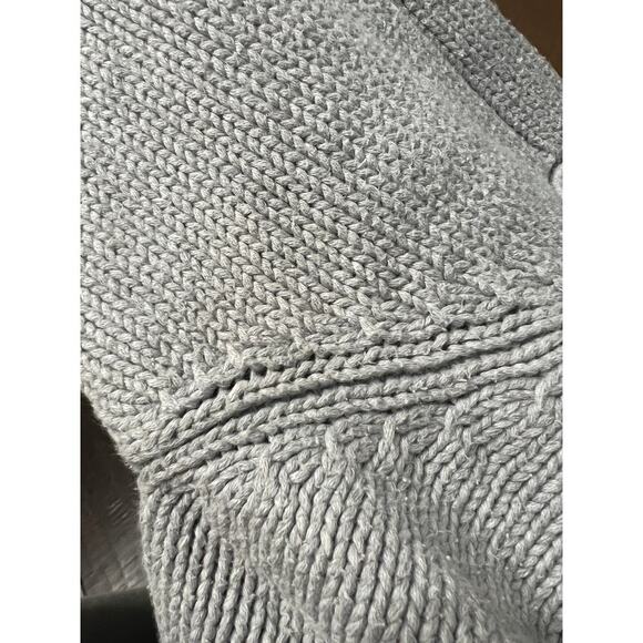 Vintage Y2K 2000s MARITHE FRANCOIS GIRBAUD XL Knitted Sweater Gray 90s Crewneck - Picture 2 of 9